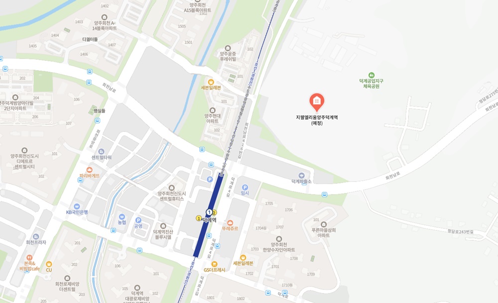 덕계역 지웰 엘리움 입지 정보 3 덕계역 지웰 엘리움20250727 01blog